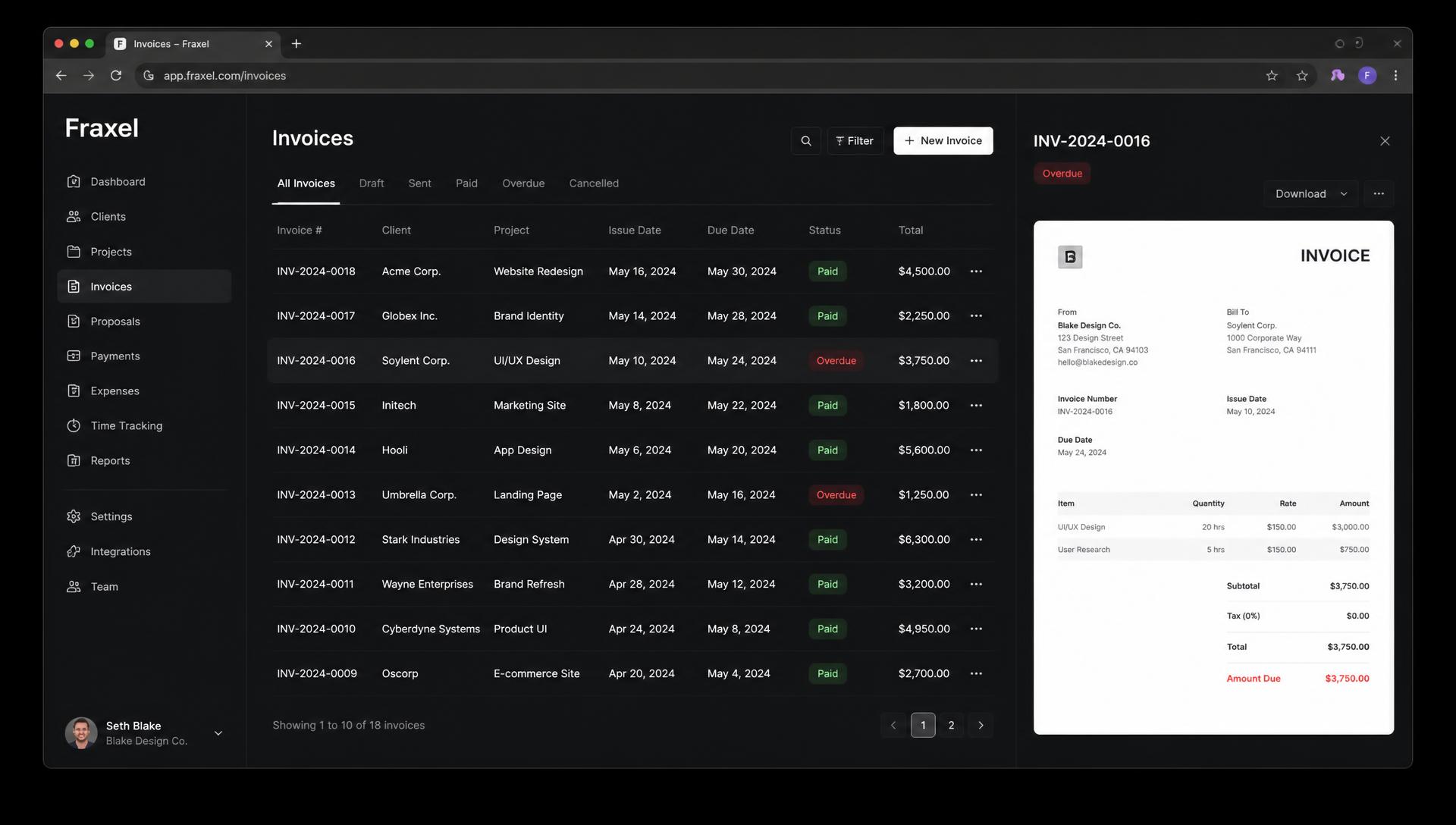 Fraxel, an app built by a student